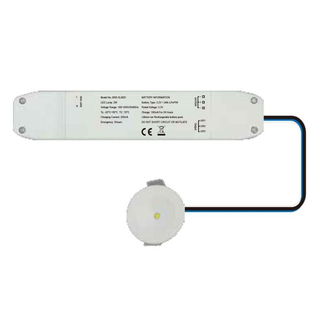 Integrated LED Emergency Downlight